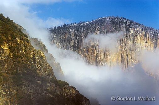 El Capitan In Clouds_22861.jpg - Photographed in Yosemite National Park, California, USA.